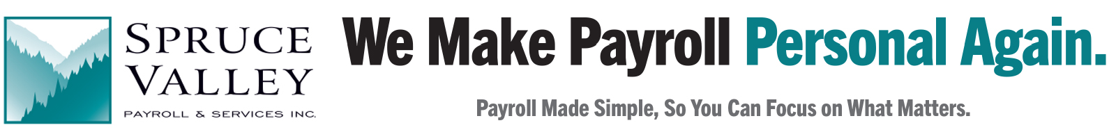 We Make Payroll Personal Again