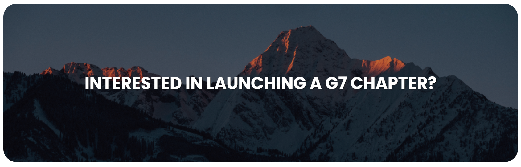 Launch Your Chapter